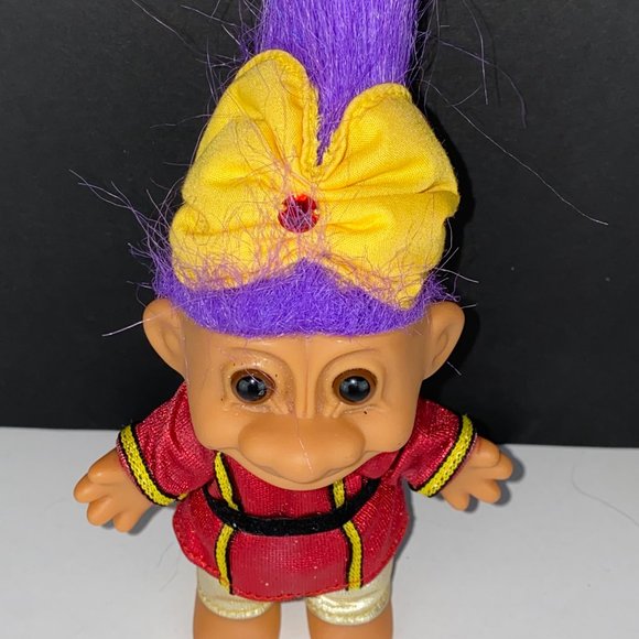 Russ Troll Doll Purple Hair Mystic Psychic Pretend Play Figure Toy - Picture 2 of 4